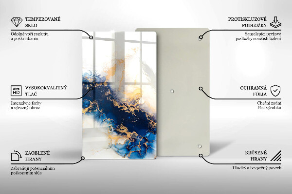 Worktop saver Abstraction with blue