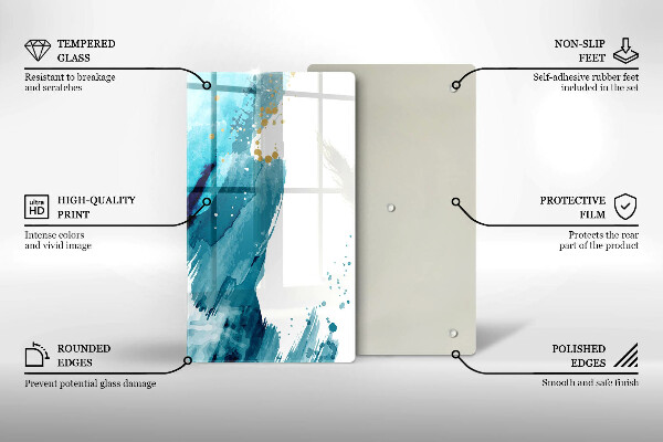 Worktop saver Blue spots