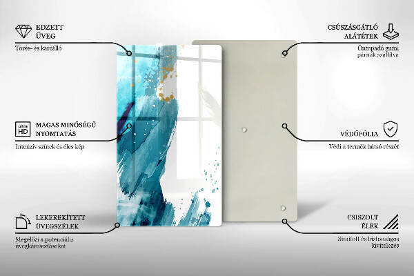 Worktop saver Blue spots