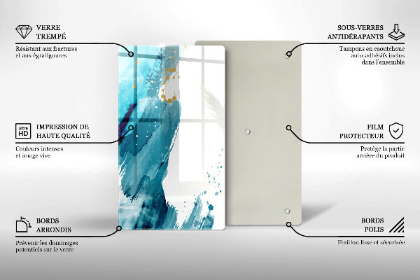 Worktop saver Blue spots