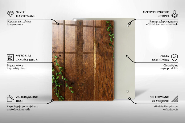 Cutting board Abstraction gold