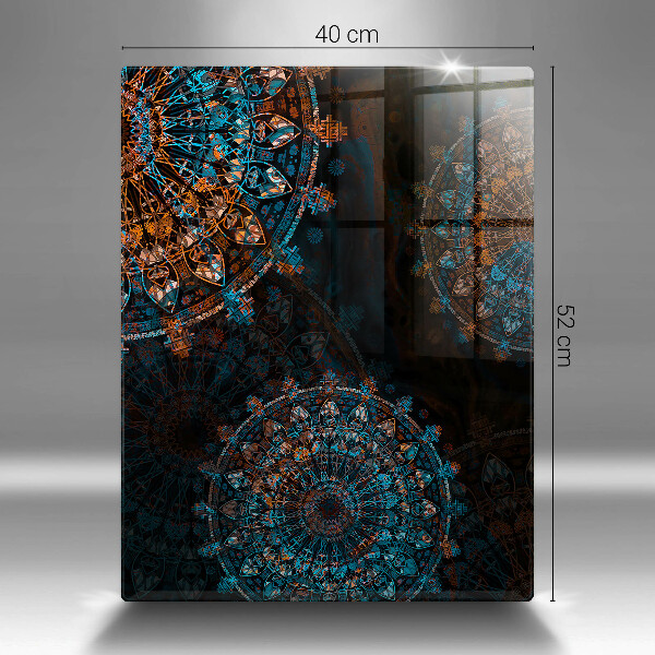 Cutting board Boho Vintage Circles