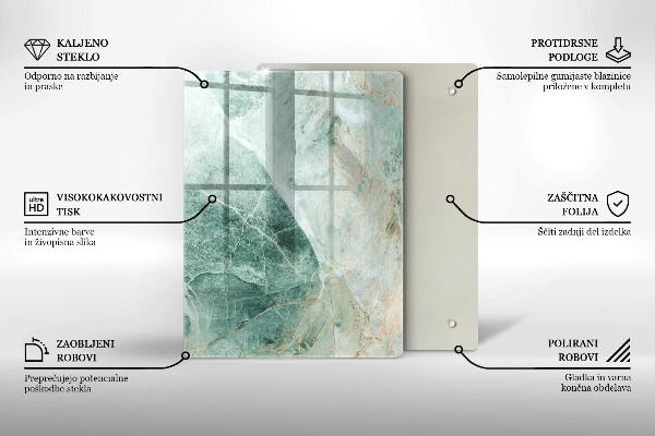 Cutting board Boho Vintage Circles