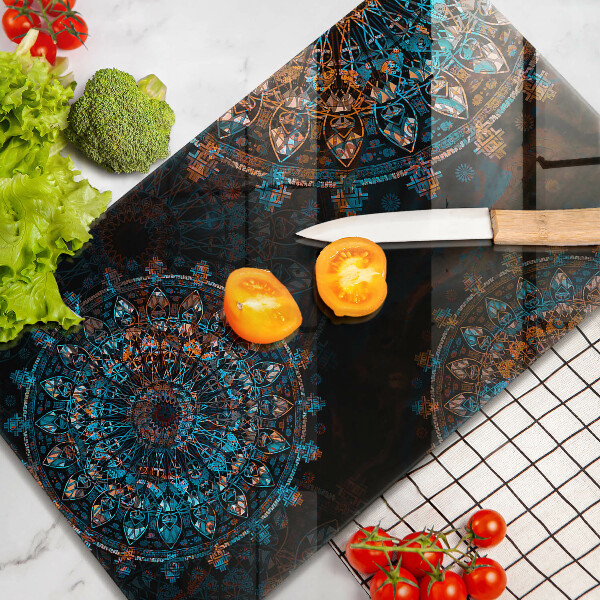 Cutting board Boho Vintage Circles