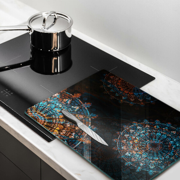 Cutting board Boho Vintage Circles