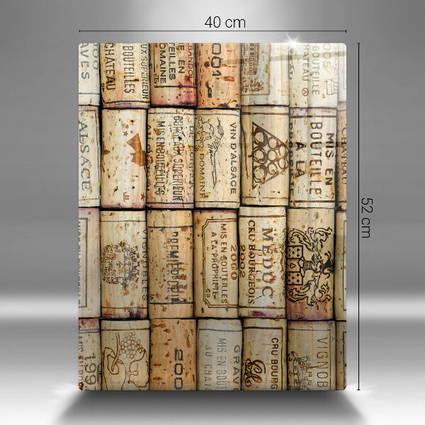 Cutting board Old wine corks