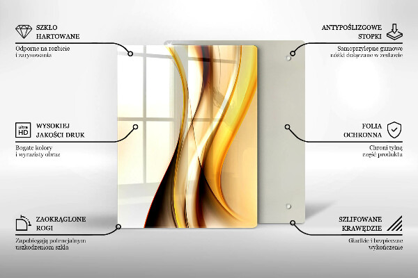 Cutting board Abstraction stone