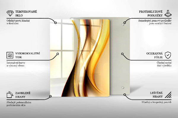 Cutting board Abstraction stone