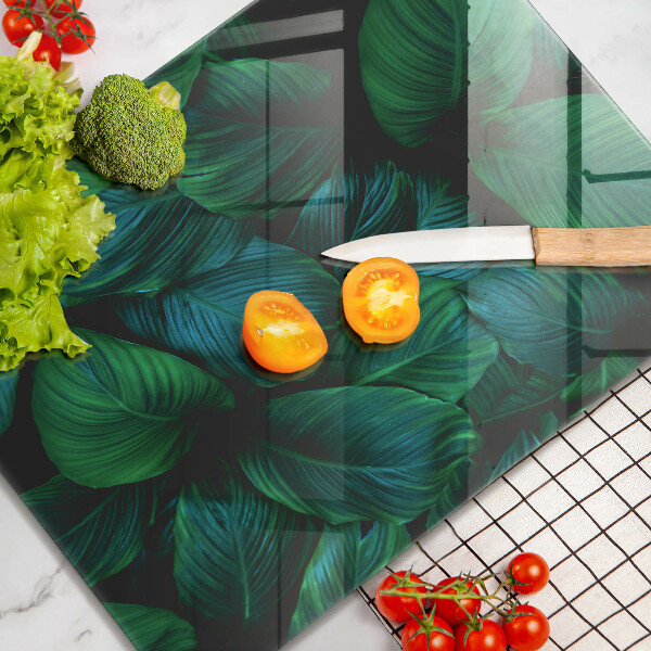 Cutting board Jungle leaves