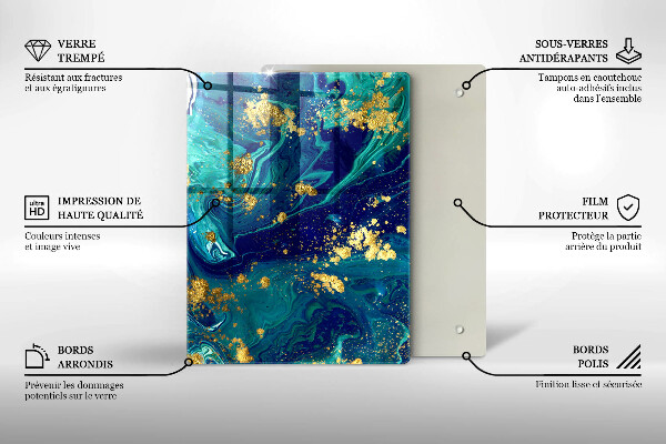 Cutting board Jungle leaves