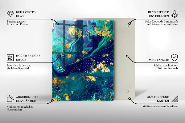 Cutting board Jungle leaves