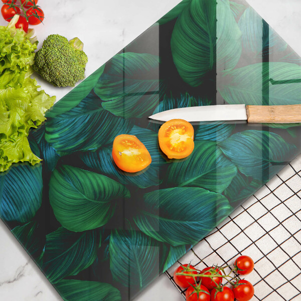 Cutting board Jungle leaves