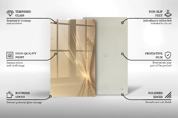 Cutting board Modern abstraction