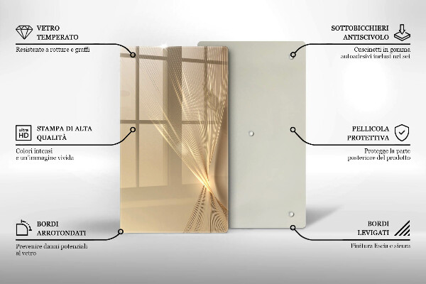 Cutting board Modern abstraction