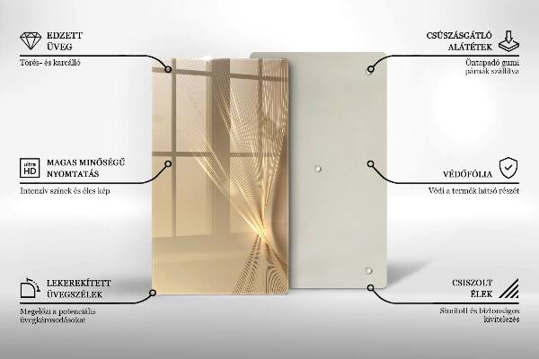 Cutting board Modern abstraction
