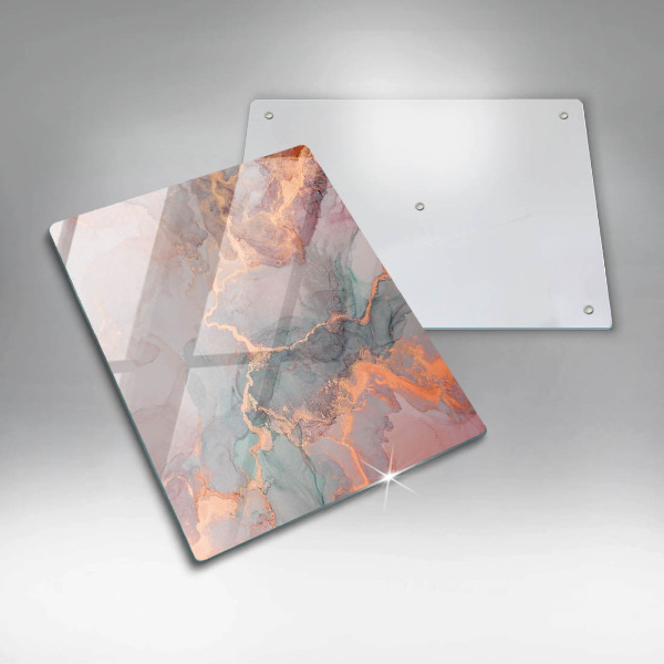 Cutting board Marble with gold