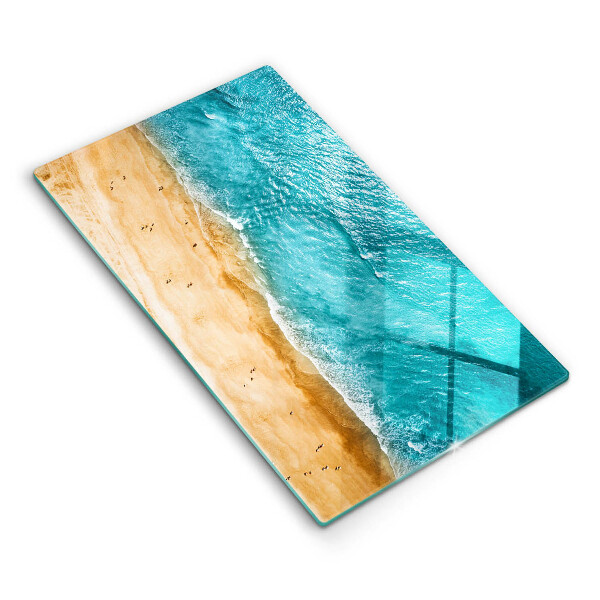 Cutting board Bank of the beach and the sea