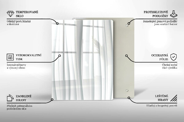 Cutting board Monstera leaves