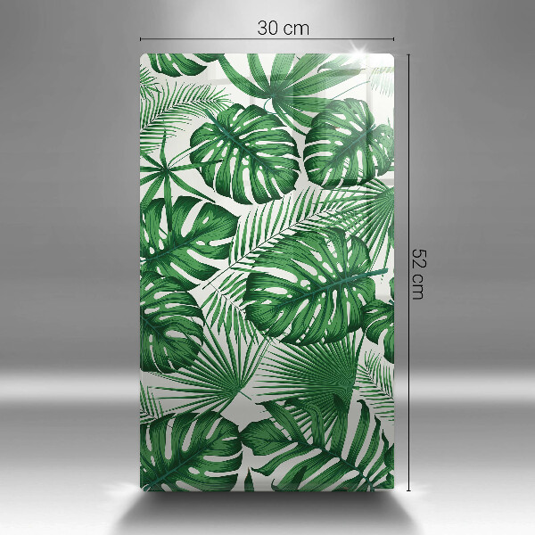 Cutting board Monstera leaves