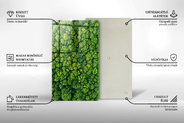 Cutting board Nature - moss plant