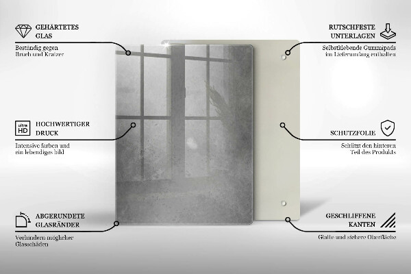 Cutting board Nature - moss plant