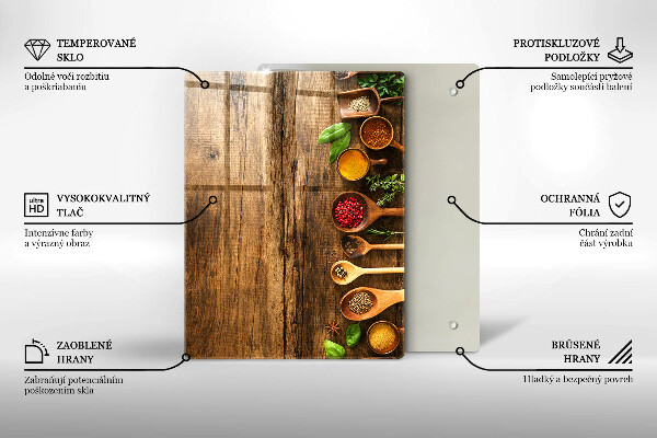 Cutting board Wooden boards and leaves