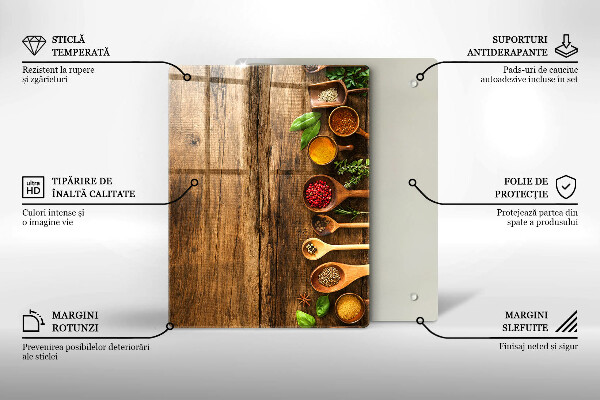 Cutting board Wooden boards and leaves