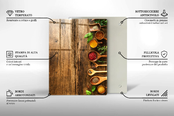 Cutting board Wooden boards and leaves