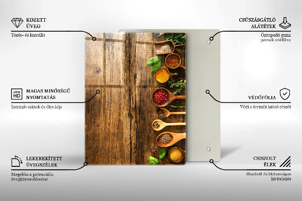 Cutting board Wooden boards and leaves