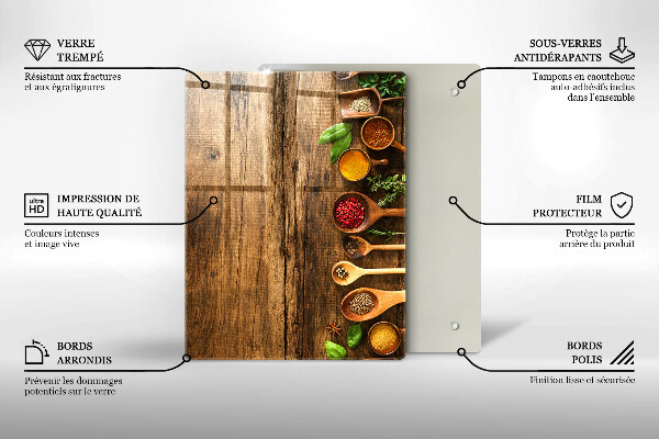 Cutting board Wooden boards and leaves