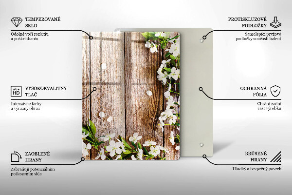 Cutting board Sunflowers on the boards