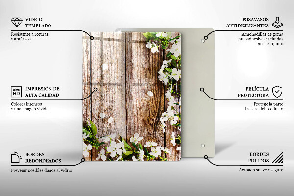 Cutting board Sunflowers on the boards