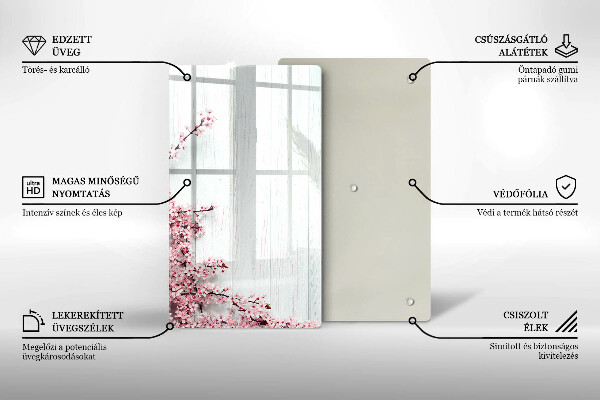 Cutting board Flowers on the boards