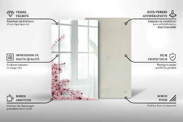 Cutting board Flowers on the boards