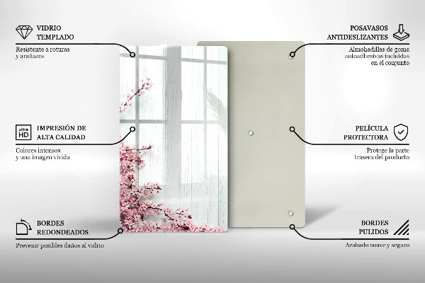 Cutting board Flowers on the boards