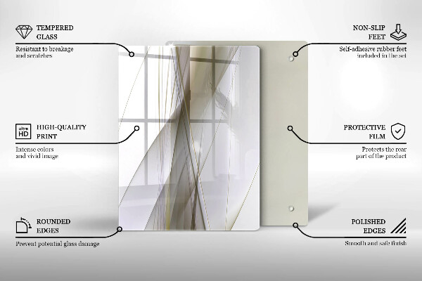 Cutting board Background abstraction structure
