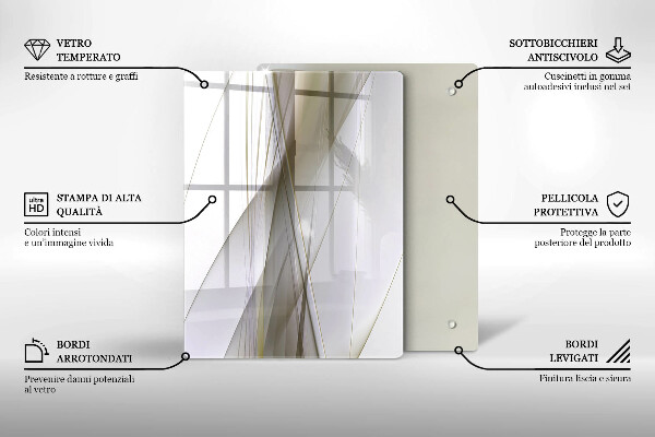 Cutting board Background abstraction structure
