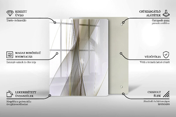 Cutting board Background abstraction structure