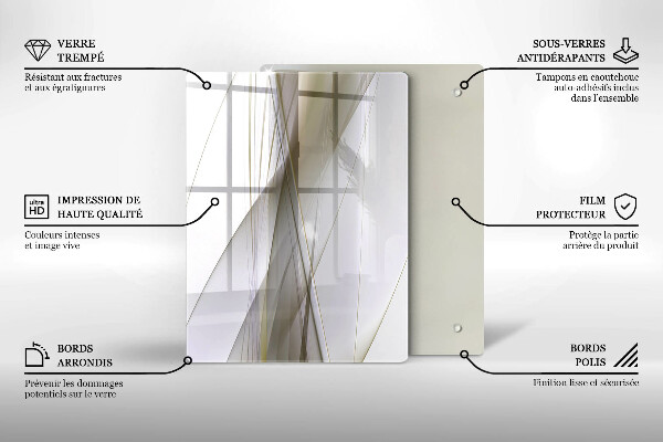 Cutting board Background abstraction structure