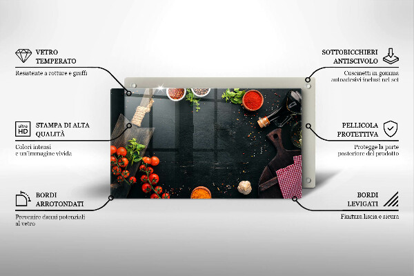 Chopping board Cherry tomatoes