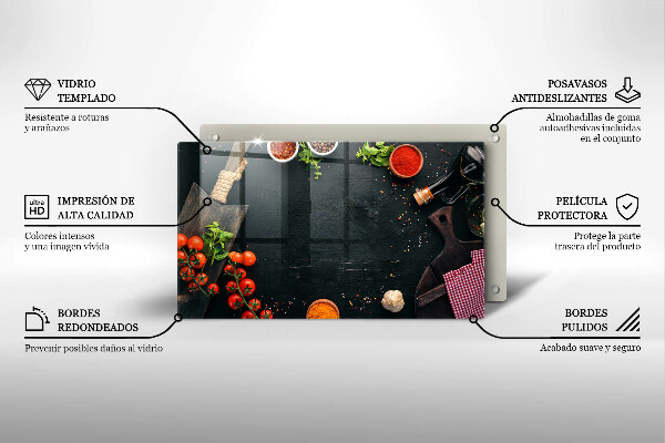 Chopping board Cherry tomatoes