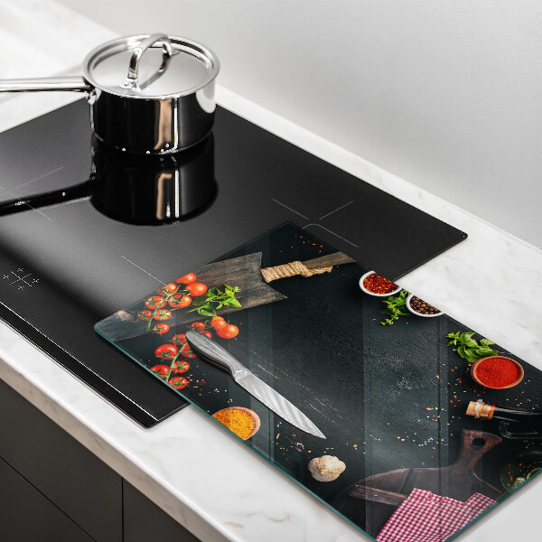 Chopping board Cherry tomatoes