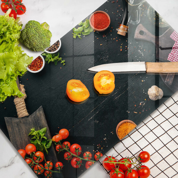 Chopping board Cherry tomatoes