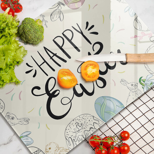 Chopping board Happy Easter