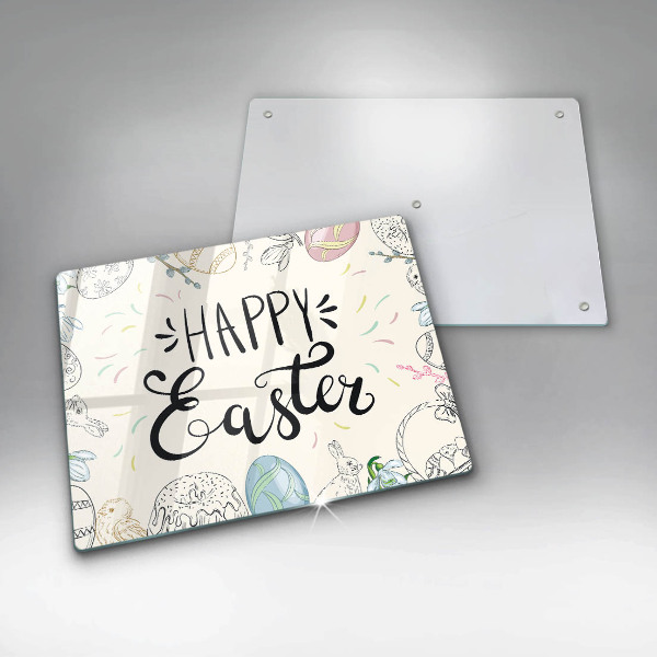 Chopping board Happy Easter