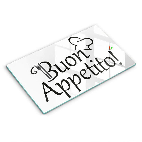 Chopping board The inscription Buon Appetito!