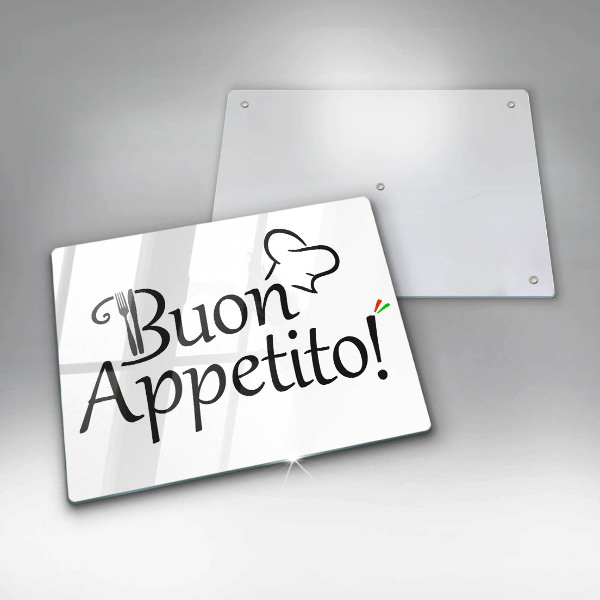 Chopping board The inscription Buon Appetito!