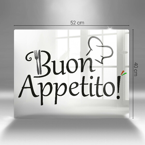 Chopping board The inscription Buon Appetito!