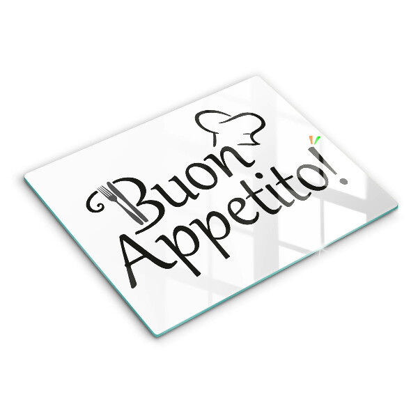 Chopping board The inscription Buon Appetito!