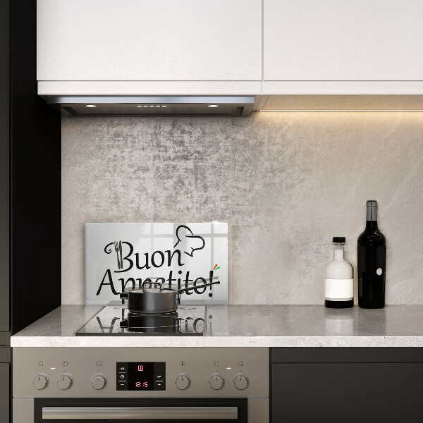 Chopping board The inscription Buon Appetito!